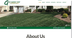 Desktop Screenshot of greensceneturf.com
